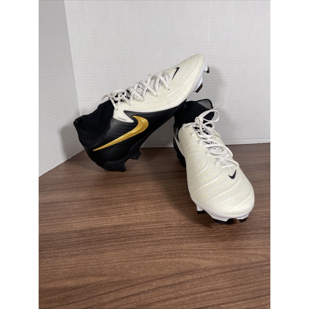 Nike Phantom Luna II Pro FG 'Gold Coin' Soccer Cleats‎ FJ2575-100  Mens 10.5